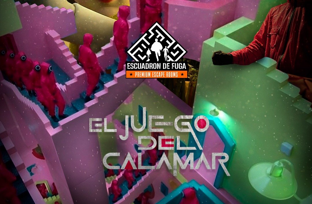 SALA DE ESCAPE EL JUEGO DEL CALAMAR